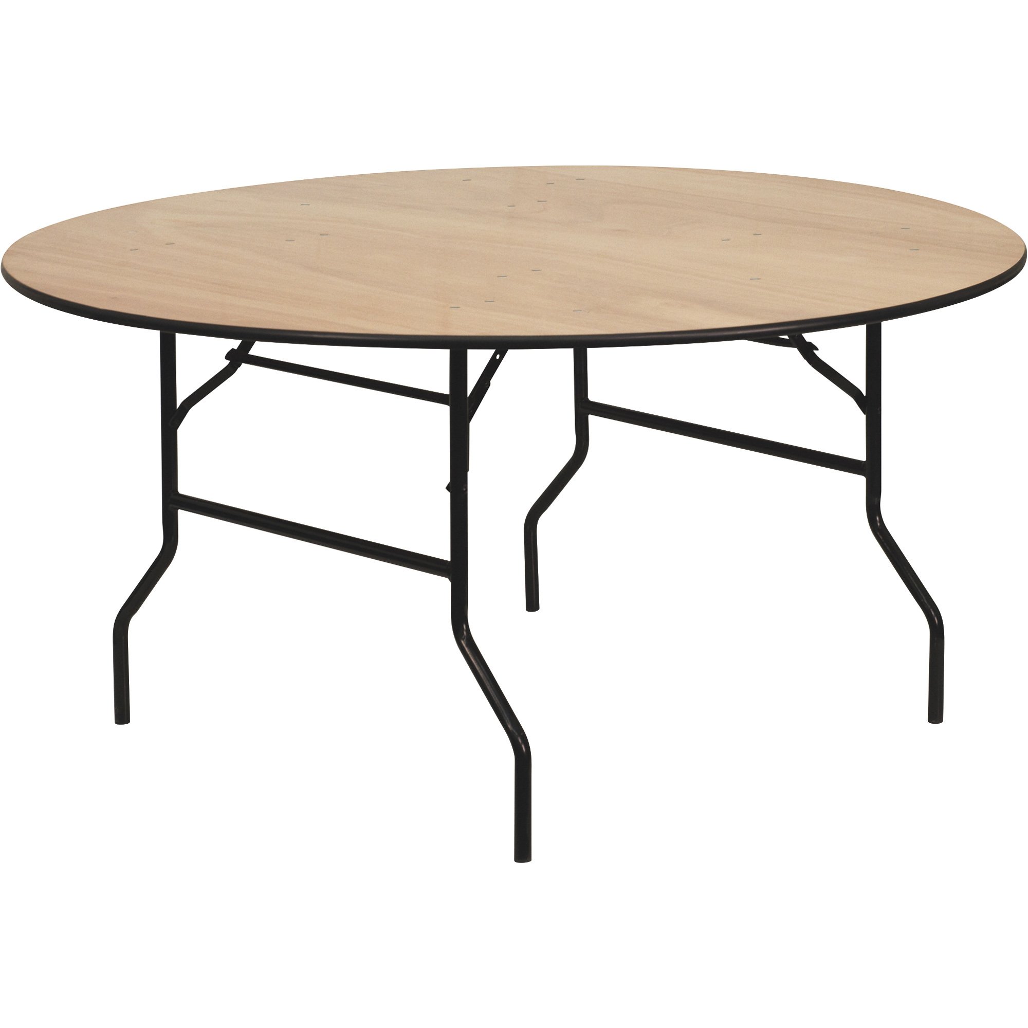 Flash Furniture Round Wood Folding Table
